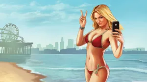 Experience The Highest Level Of Detail With Gta 5 4k Wallpaper