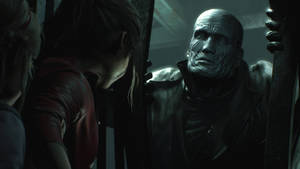 Experience The Horror Of Resident Evil 2 Remake With Mr. X! Wallpaper