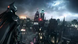 Experience The Hustle And Bustle Of Gotham City Wallpaper