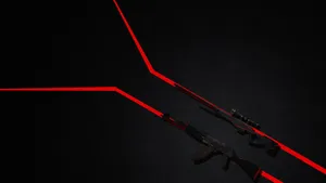 Experience The Rush Of Speed On The Red Line Wallpaper