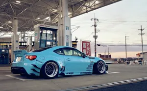 Experience The Thrill Of Driving The Toyota 86 Wallpaper