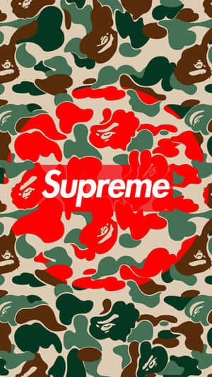 Experience Timeless Style With The Bape Iphone Wallpaper