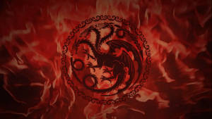 Exploding House Targaryen Wallpaper