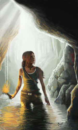 Explore Dangerous Places With The New Tomb Raider Phone Wallpaper