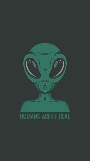 Explore The Alien World With Cool Alien! Wallpaper