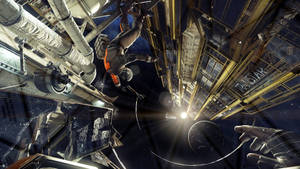 Explore The Depths Of Outer Space In Prey. Wallpaper