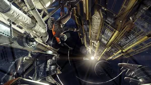 Explore The Depths Of Outer Space In Prey. Wallpaper