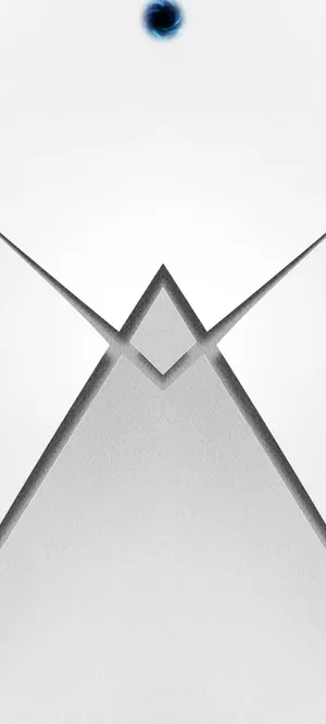 Explore The Elegant Simplicity With The Minimalist White Redmi Note 9 Punch Hole. Wallpaper