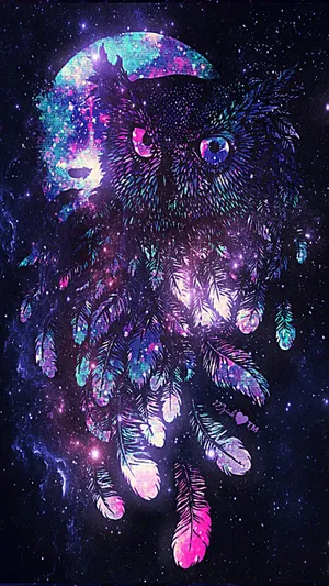 Explore The Infinite Beauty Of The Kawaii Galaxy Wallpaper
