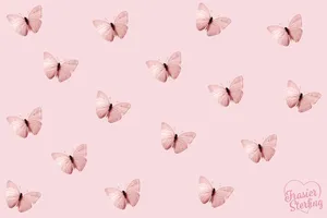 Explore The Intricacies Of Nature With Butterflies Laptop Wallpaper