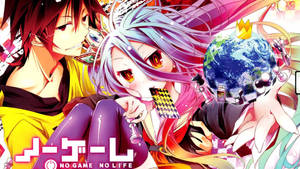 Explore The Mysterious Blank World Of No Game No Life Wallpaper
