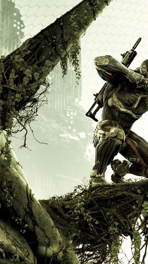 Explore The Mysterious City Of New York In Crysis 3 Wallpaper