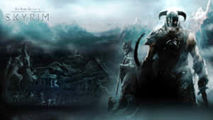 Explore The Rich Fantasy World Of Skyrim Wallpaper