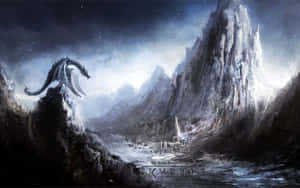 Explore The Thrilling World Of Skyrim Wallpaper