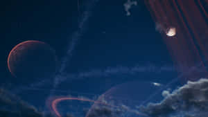 Explore The Unknown Corners Of Space On An Intergalactic Voyage Wallpaper