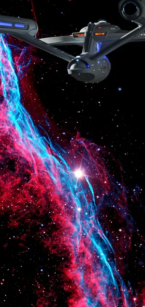 Explore The World Of Starfleet With The Galaxy S10 Plus Wallpaper