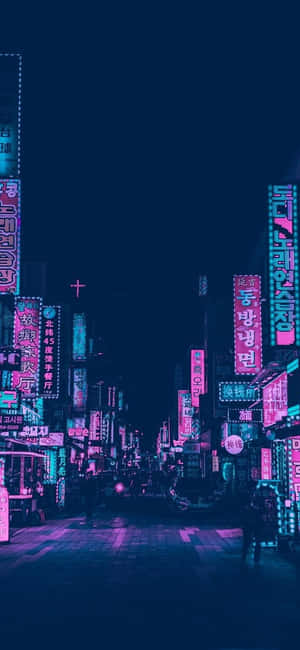 Explore The World Through Neon Wallpaper