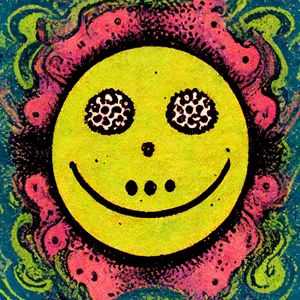 Explore Your Psychedelic Side With Trippy Face Wallpaper