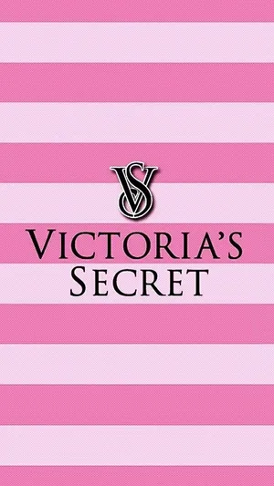 Exquisite Victoria's Secret Pink Stripes Collection Wallpaper