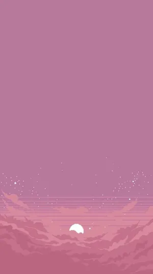 Eye-catching Pixel Art With A Colorful And Vibrant Pink Hue Wallpaper