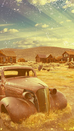 Fading Echoes Of The Wild West Wallpaper