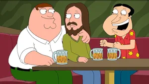 Family Guy Peter And Friends Drink Wallpaper