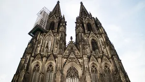 Famous Church Of Cologne Cathedral Wallpaper
