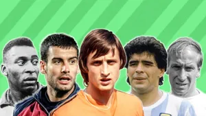 Famous Football Players Johan Cruyff Wallpaper