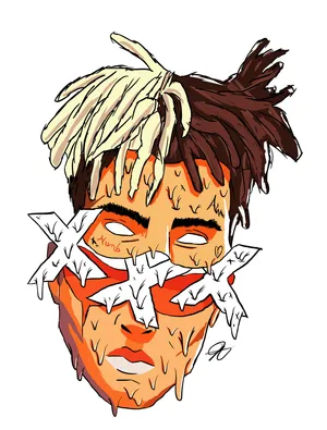 Fan Art Of Rapper Xxxtentacion Wallpaper