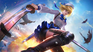 Fanny Mobile Legends Leg Knife Wallpaper