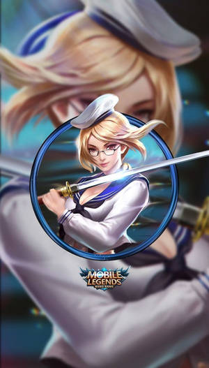 Fanny Mobile Legends Sailor Hat Sunglasses Wallpaper