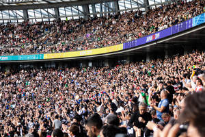 Fans Show Their Support At The World Cup! Wallpaper