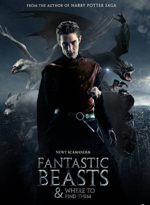 Fantastic Beasts And Where To Find Them Fanart Poster Wallpaper