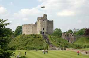 Fantasy Place Called Cardiff Castle Wallpaper