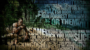 Far Cry 3 Vaas Montenegro Typography On Beach Wallpaper