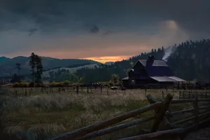 Far Cry 5 Old Barn House Wallpaper