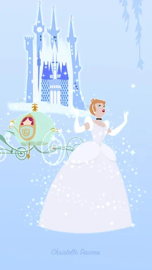 Fascinated Cinderella Wallpaper