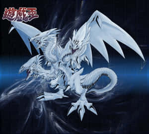 Fascinating Blue Eyes White Dragon Wallpaper