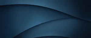 Fascinating Dark Blue Gradient With Wavy Lines Wallpaper