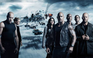 Fast And Furious 8 Full Cast Wallpaper