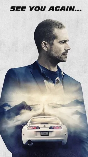 Fast And Furious Paul Walker Phone Wallpaper