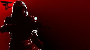 Faze Clan Girl Holding Gun Wallpaper