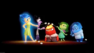 Fear Inside Out Marshmallow Still Wallpaper