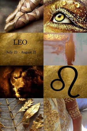 Feel Empowered With #leoaesthetic Wallpaper
