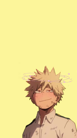 Feel The Fire Of Bakugou's Ambition Wallpaper