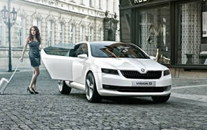 Feel The Thrill Of A Skoda Wallpaper