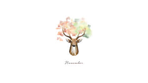 Feel The Warmth Of The Fall Season With This November Desktop Wallpaper Wallpaper