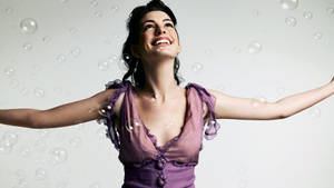 Feeling Liberated, Anne Hathaway Celebrates Her Newfound Freedom. Wallpaper