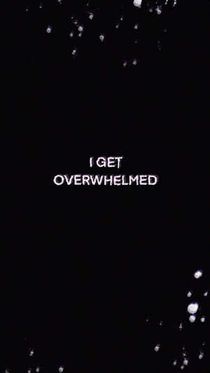 Feeling Overwhelmed In A Busy City Wallpaper