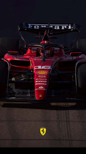 Ferrari F1 Racing Car Rear View Wallpaper